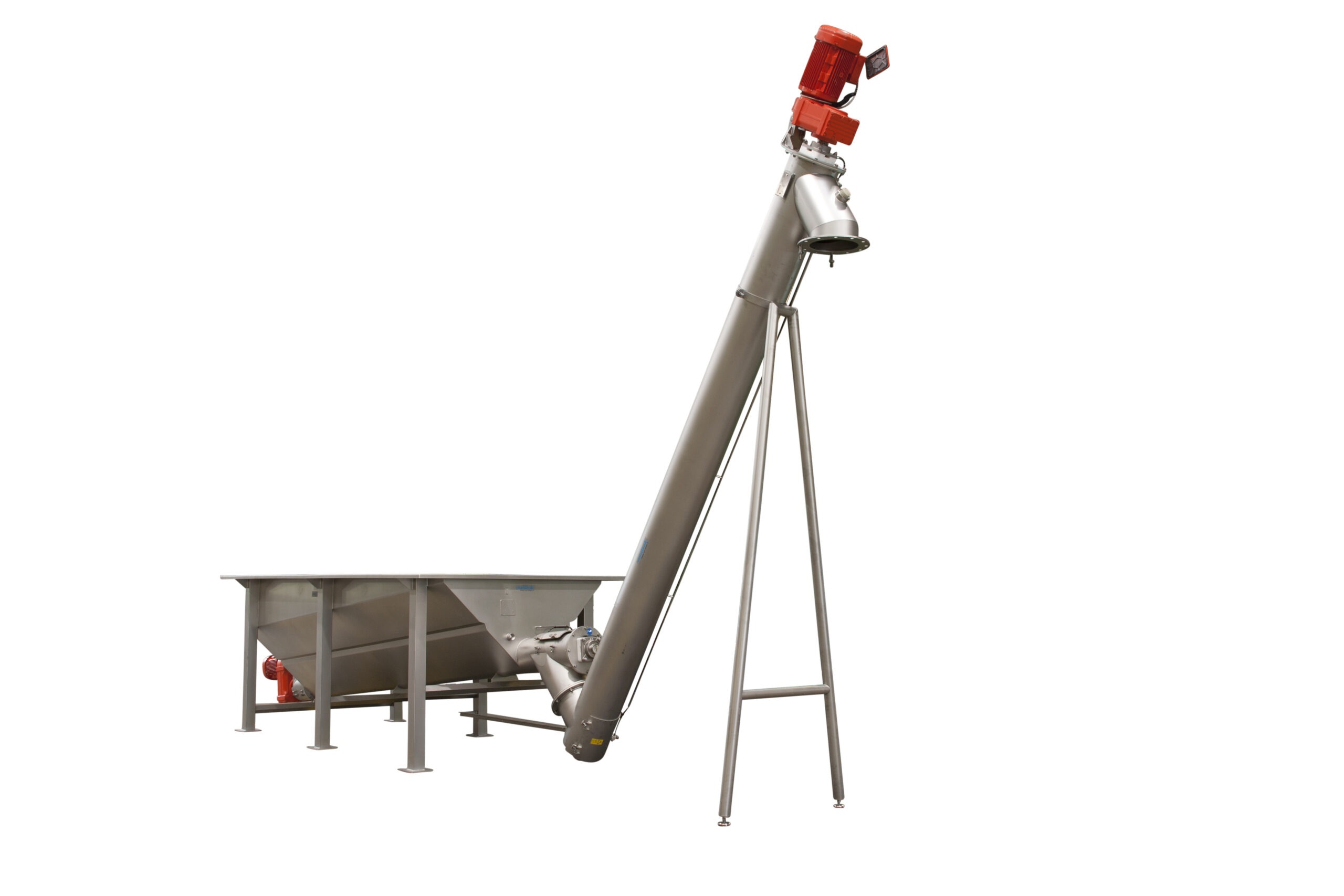 Screw elevators for more control over the process Van Beek