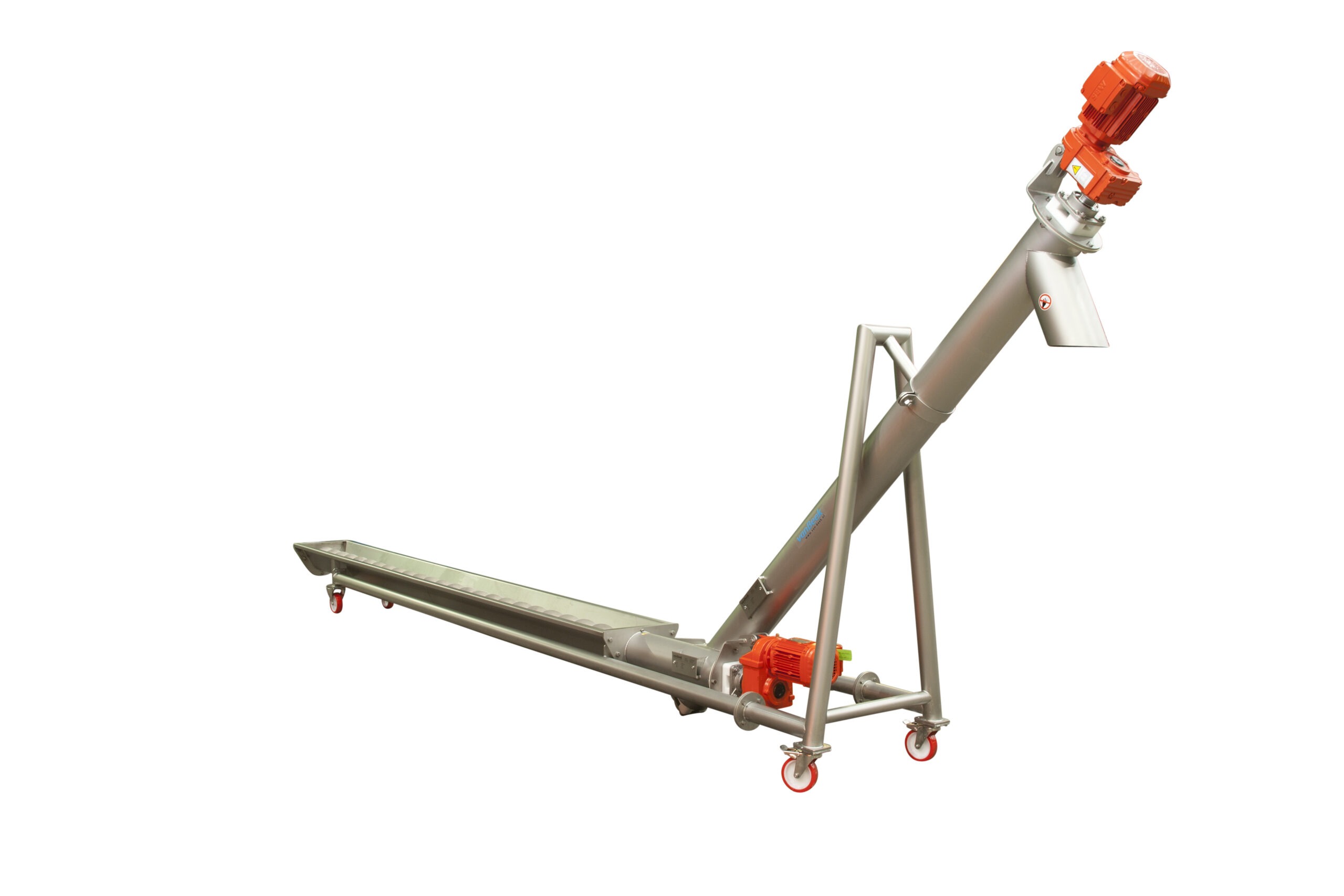 Screw elevators for more control over the process Van Beek