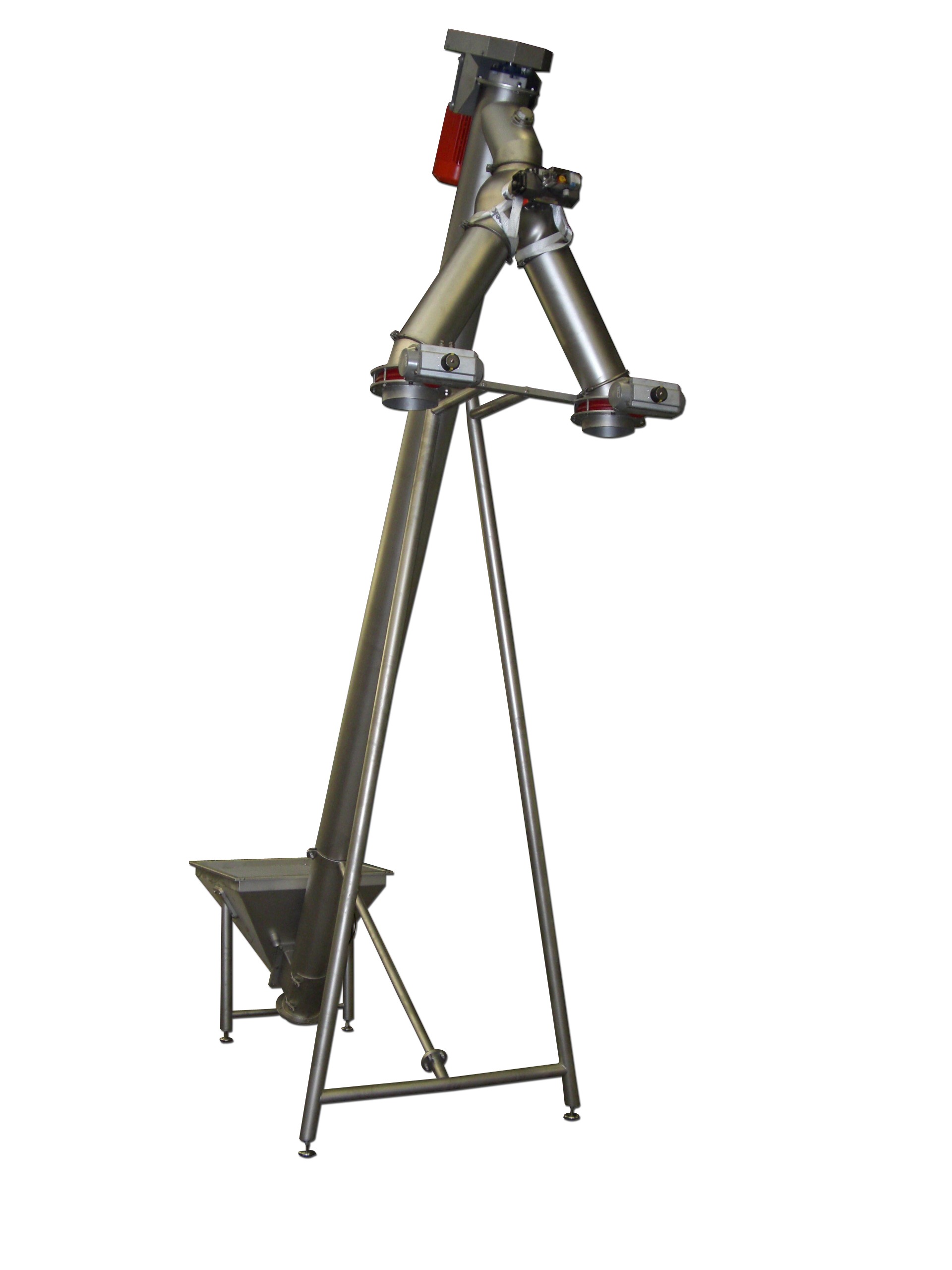 Screw elevators for more control over the process Van Beek