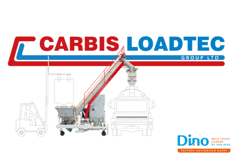 Van Beek kondigt samenwerking met Carbis Loadtec Group aan als nieuwe verkoopagent voor de Dino® bulkwagenvuller